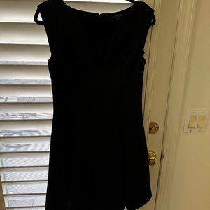 Guess Crocodile Pattern Black Cocktail Dress Size Medium